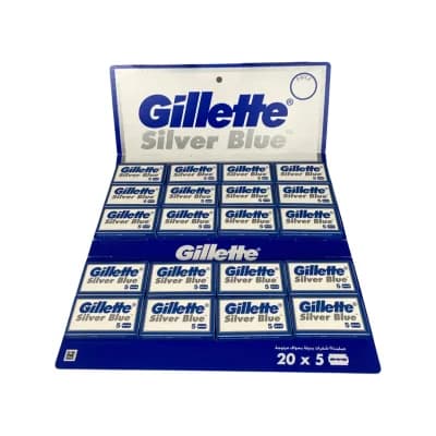 Gillette Silver Blue Double Edge Blades